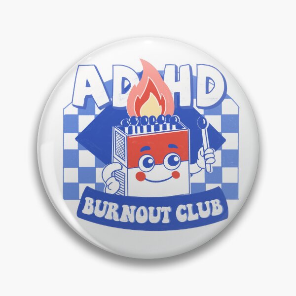 Item preview, Adhd Burnout Club designed and sold by riadesignstore.