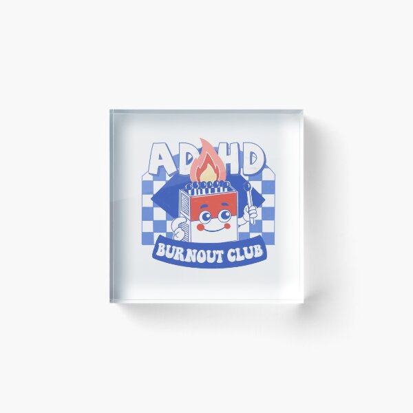 Item preview, Adhd Burnout Club  designed and sold by riadesignstore.