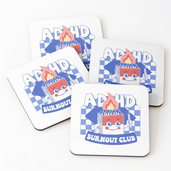 Item preview, Adhd Burnout Club  designed and sold by Inadesignstore.