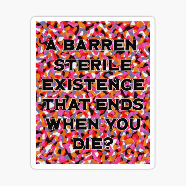 Item preview, A Barren Sterile Existence  designed and sold by toohot2trot189.