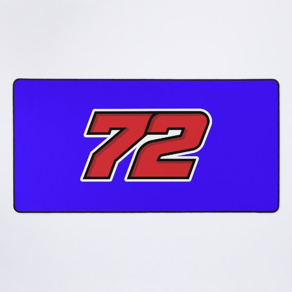 Item preview, Marco Bezzecchi number 72 (2025) designed and sold by OvertakeGP.