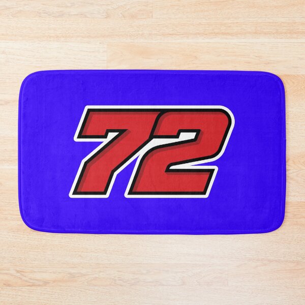 Item preview, Marco Bezzecchi number 72 (2025) designed and sold by OvertakeGP.