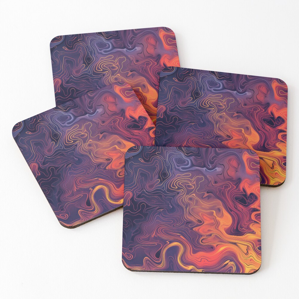 Item preview, Coasters (Set of 4) designed and sold by Visual-Elixir.
