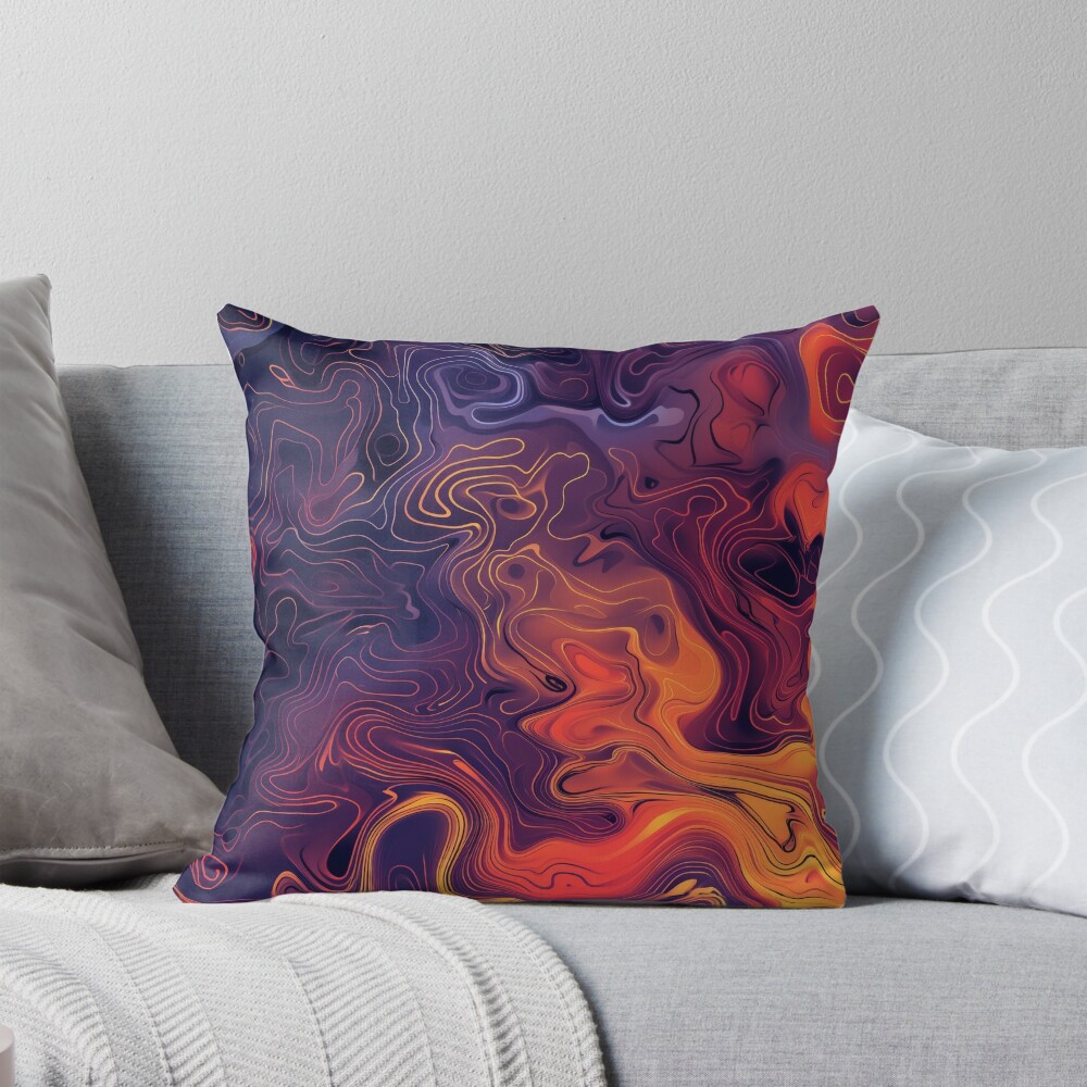 Item preview, Throw Pillow designed and sold by Visual-Elixir.
