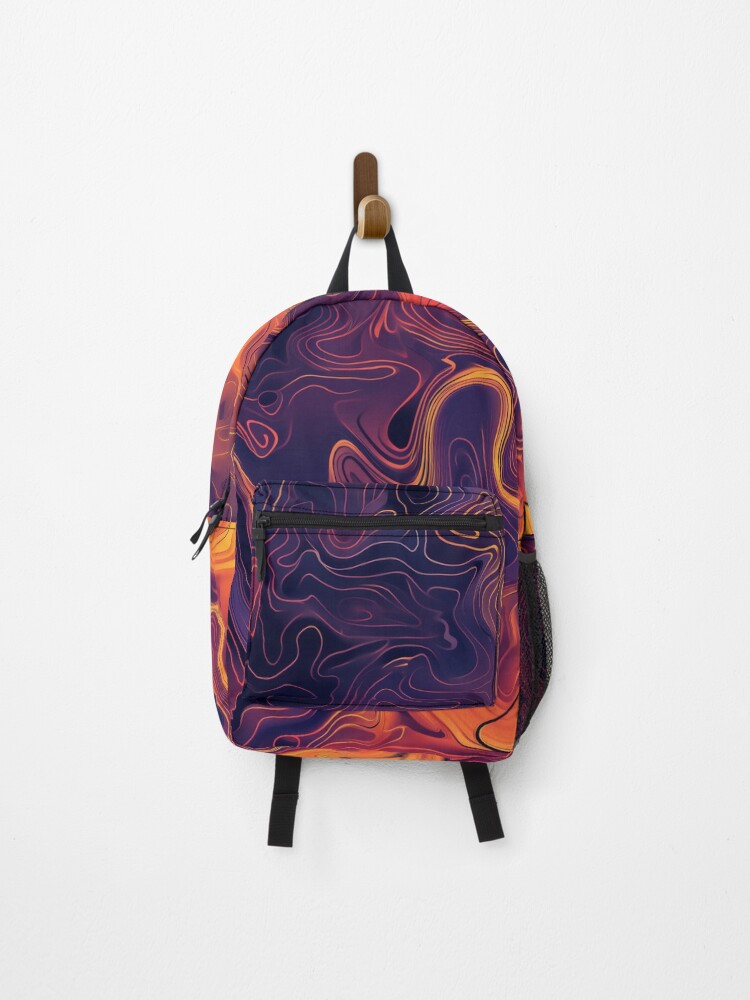Thumbnail 1 of 3, Backpack, Colorful Rhythm designed and sold by Visual-Elixir.