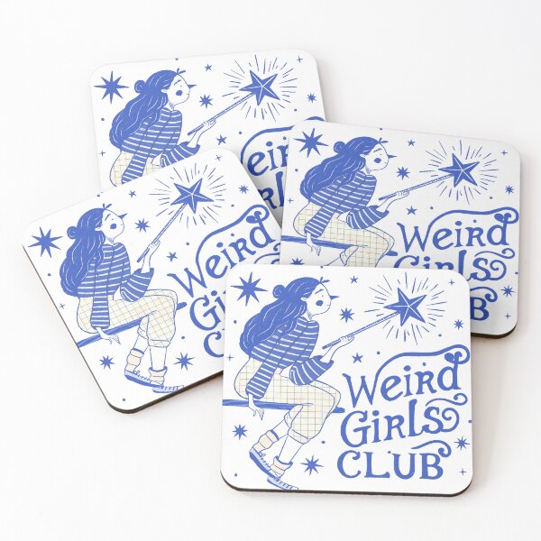 Item preview, Weird Girls Club  designed and sold by riadesignstore.