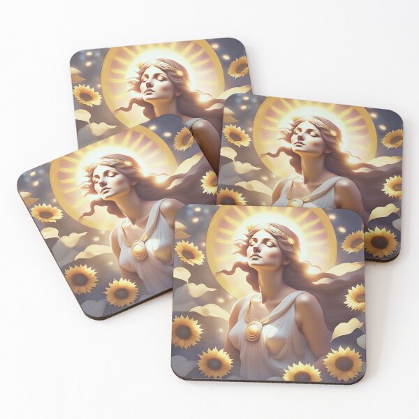 Item preview, Artemis in Bloom: Graceful Goddess in a Floral Wonderland designed and sold by Rainbow Paws Garden.