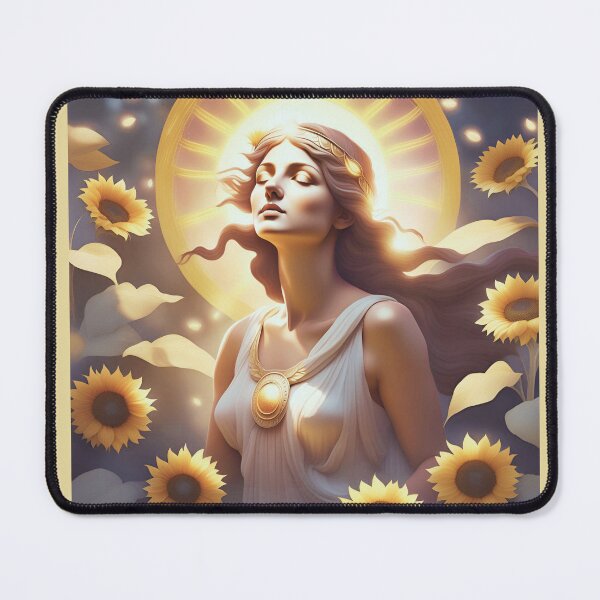 Item preview, Artemis in Bloom: Graceful Goddess in a Floral Wonderland designed and sold by Rainbow Paws Garden.