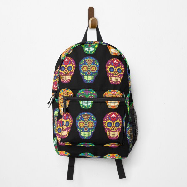 Item preview, Sugar Skulls Pattern Design on Black designed and sold by ArtByMarkDesign.