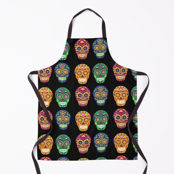 Item preview, Sugar Skulls Pattern Design on Black designed and sold by ArtByMarkDesign.