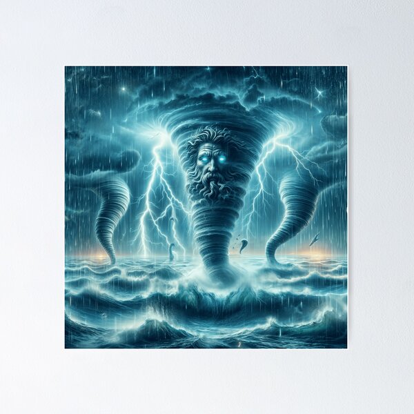 Item preview, NEPTUNE EMERGING FROM THE DEPTHS designed and sold by origingallery.