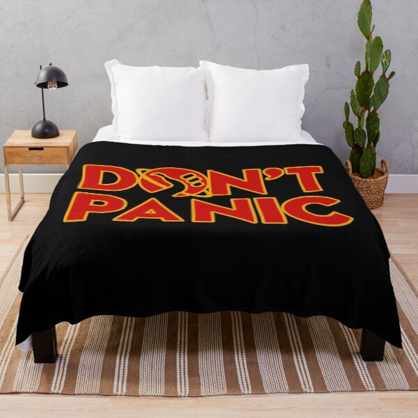 Item preview, Don't panic The Hitchhiker's Guide to the Galaxy designed and sold by yinon-h.