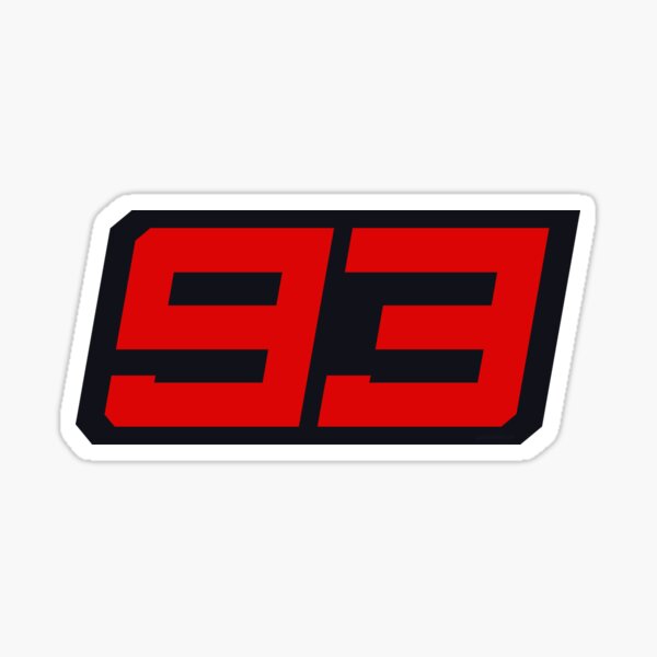 Item preview, Marc Márquez number 93 (2025) designed and sold by OvertakeGP.