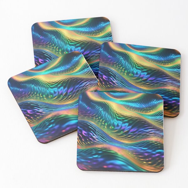 Item preview, Holographic Waves designed and sold by SparkyBamBam.