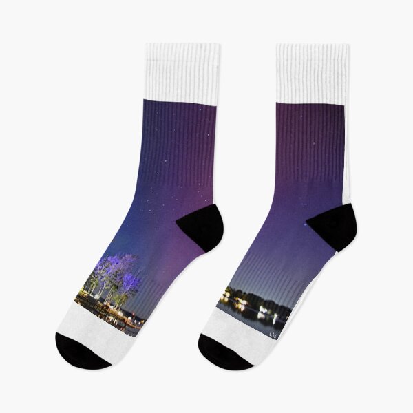 Item preview, Rarely Seen Northern Lights Over Lake Murray South Carolina designed and sold by LisaWootenPhoto.