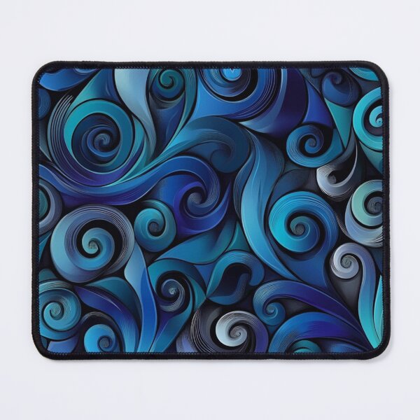 Item preview, New Zealand Paua Māori Pattern Koru Design 351 designed and sold by GrinGalore.