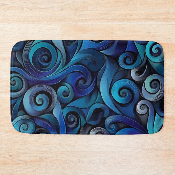 Item preview, New Zealand Paua Māori Pattern Koru Design 351 designed and sold by GrinGalore.