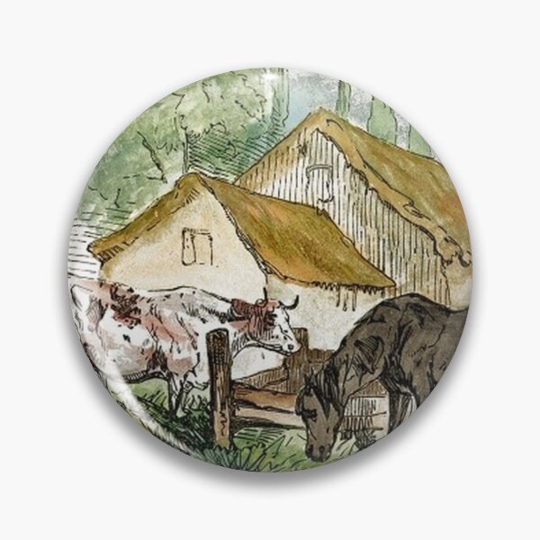 Item preview, Farmyard Drawing designed and sold by tomorrowsart.