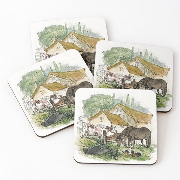 Item preview, Farmyard Drawing designed and sold by tomorrowsart.