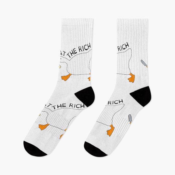 Item preview, Eat The Rich Silly Goose designed and sold by ChataMaroon.