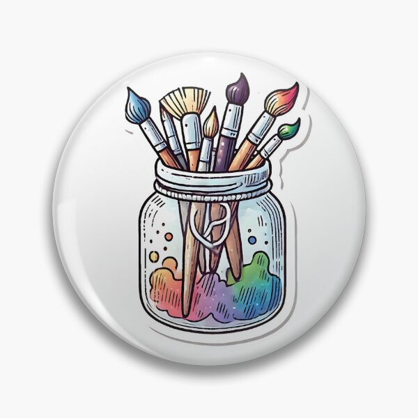 Item preview, Water color paint brushes designed and sold by MellowPeach.