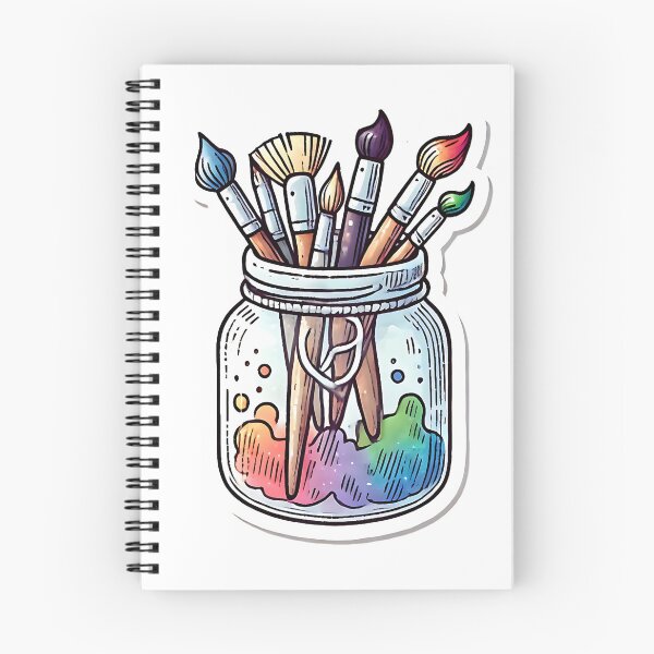 Item preview, Water color paint brushes designed and sold by MellowPeach.