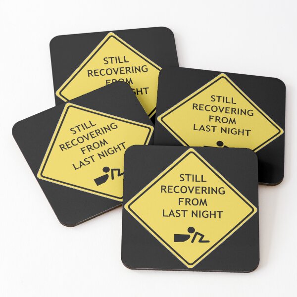 Item preview, Caution, Still recovering from last night designed and sold by WordyDreams.