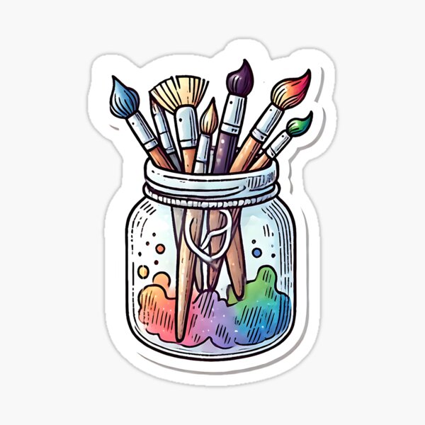 Item preview, Water color paint brushes designed and sold by MellowPeach.