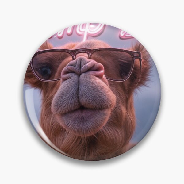 Item preview, Hump Day Camel with Rose Glasses designed and sold by BrightNook.