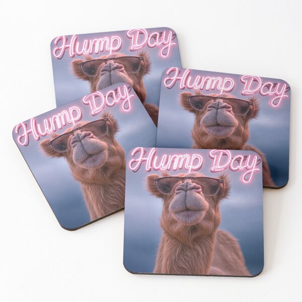 Item preview, Hump Day Camel with Rose Glasses designed and sold by BrightNook.