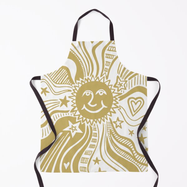 Item preview, Sun Print - Mustard Background designed and sold by Helen McCartney Designs.