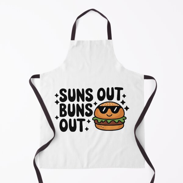 Item preview, Suns Out Buns Out! Funny Burger Pun designed and sold by PMCreative.