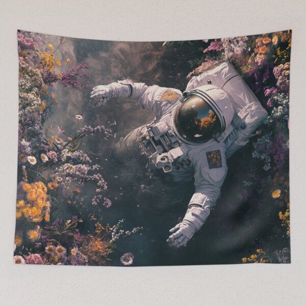 Item preview, Astronaut In The Fairy Galaxy Garden designed and sold by GrinGalore.