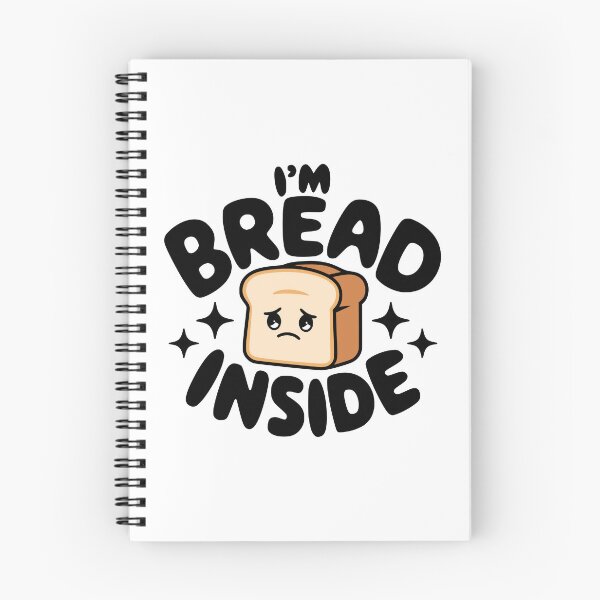 Item preview, I'm Bread Inside! Cute Bread Pun designed and sold by PMCreative.