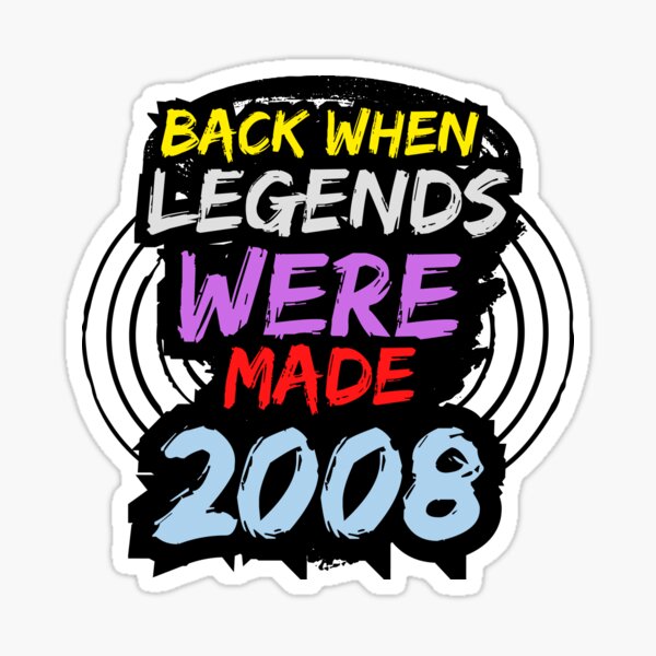 Item preview, Back When Legends Were Made 2008 designed and sold by variant designer.