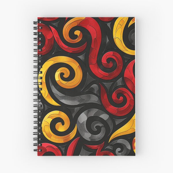 Item preview, New Zealand Paua Māori Pattern Koru Design 352 designed and sold by GrinGalore.
