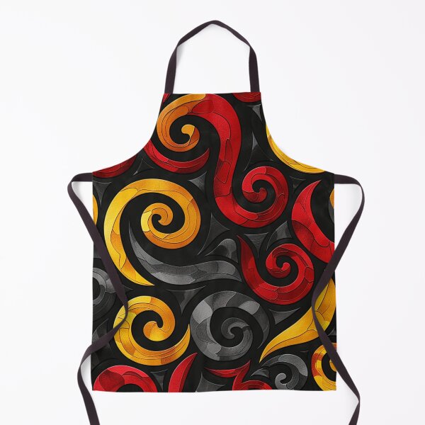 Item preview, New Zealand Paua Māori Pattern Koru Design 352 designed and sold by GrinGalore.