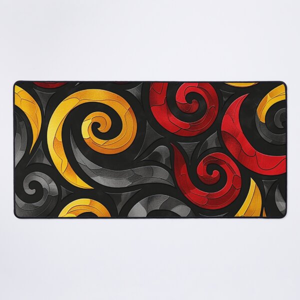Item preview, New Zealand Paua Māori Pattern Koru Design 352 designed and sold by GrinGalore.