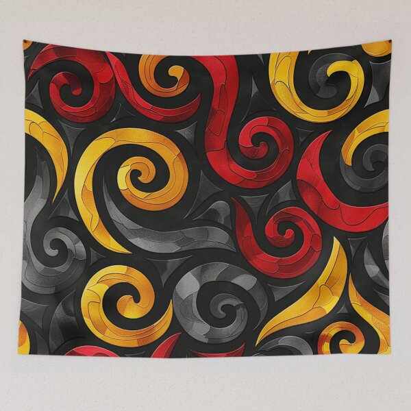 Item preview, New Zealand Paua Māori Pattern Koru Design 352 designed and sold by GrinGalore.