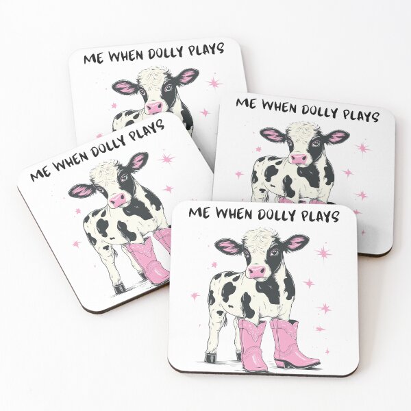 Artikelvorschau, Dolly Parton Cowgirl Vibes | Süße rosa Stiefel an der Wade | Lustige Shirts und Aufkleber entworfen und verkauft von Envision Designs.