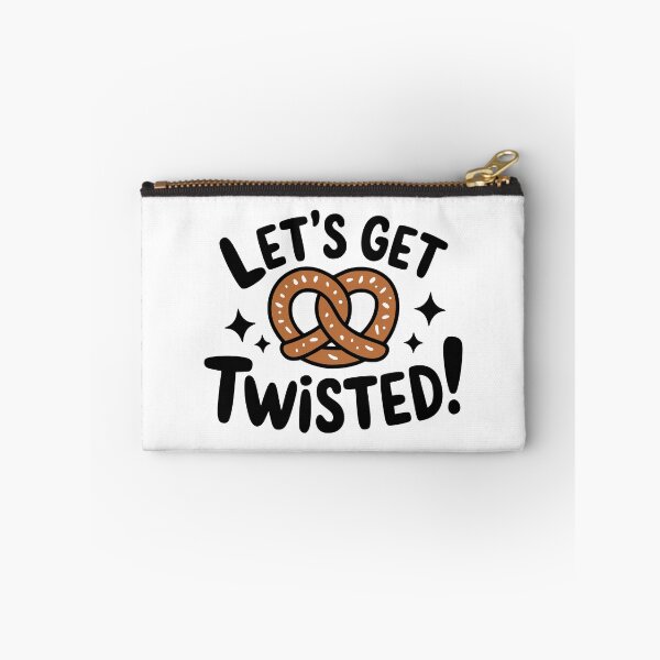 Item preview, Let's Get Twisted! Funny Pretzel Pun designed and sold by PMCreative.