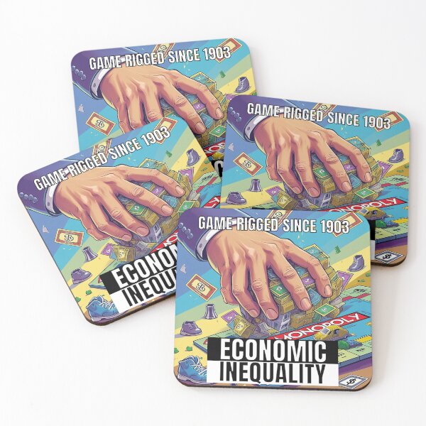 Item preview, Economic Inequality: Game Rigged Since 1903 designed and sold by ReMindByJVictor.
