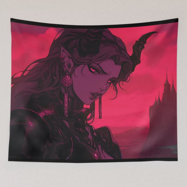 Item preview, Dark Fantasy Demon Sorceress designed and sold by bapupa.