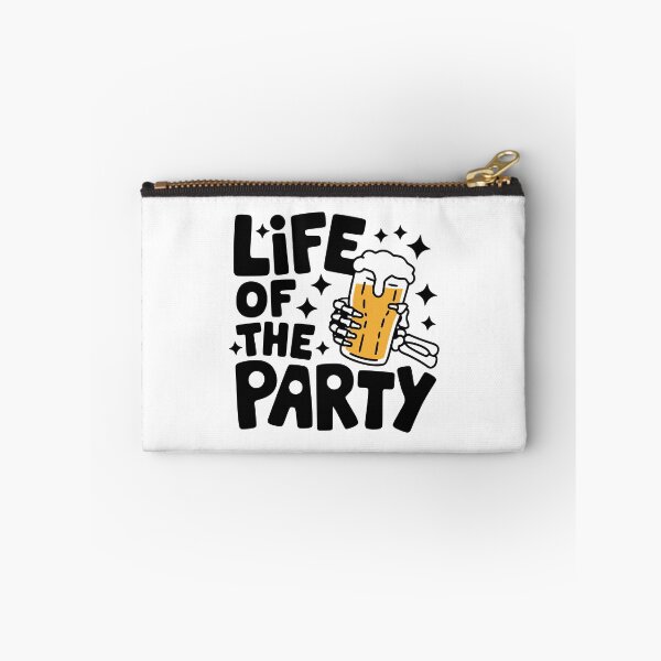 Item preview, Life of The Party! Cute Skeleton Beer Pun designed and sold by PMCreative.