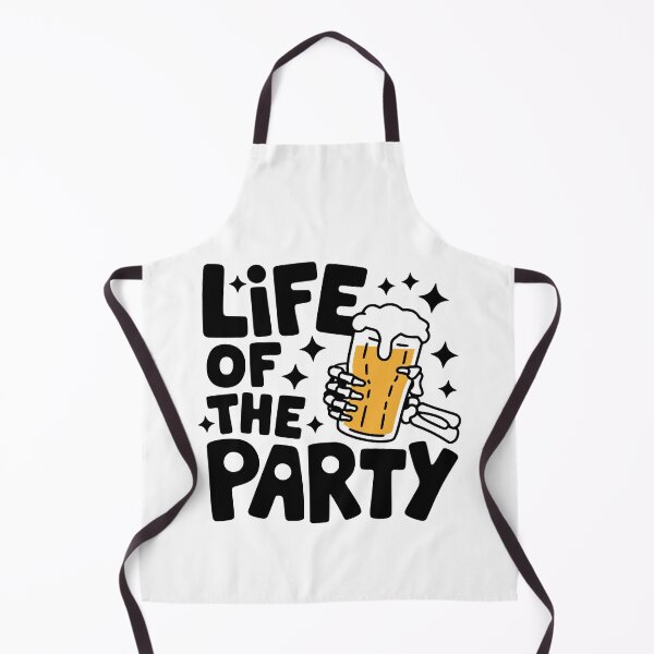 Item preview, Life of The Party! Cute Skeleton Beer Pun designed and sold by PMCreative.