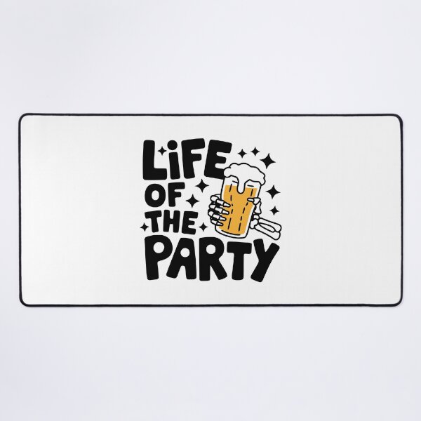 Item preview, Life of The Party! Cute Skeleton Beer Pun designed and sold by PMCreative.