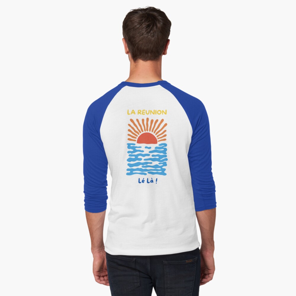 Item preview, Baseball ¾ Sleeve T-Shirt designed and sold by artiquement.