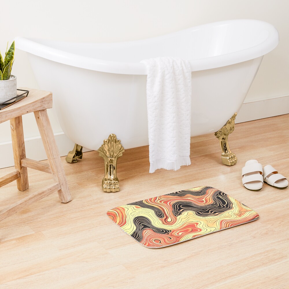 Item preview, Bath Mat designed and sold by Visual-Elixir.
