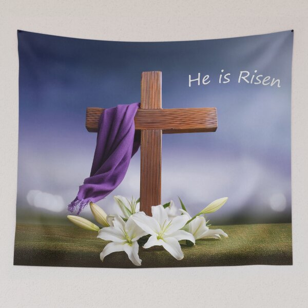 Item preview, Cross and Easter Lilies designed and sold by Kathy Weaver.