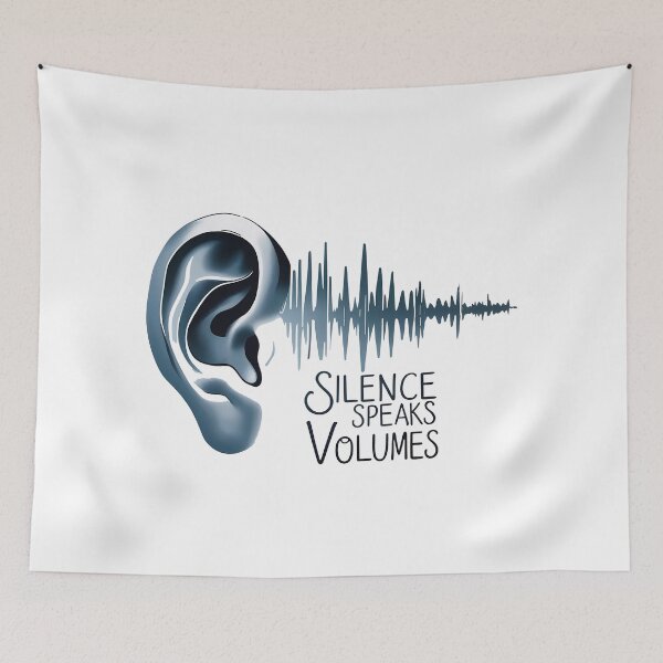 Item preview, Quiet Resonance: Silence Speaks Volumes designed and sold by zoughlal.